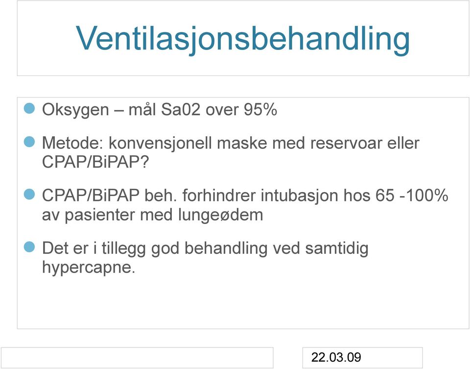 CPAP/BiPAP beh.