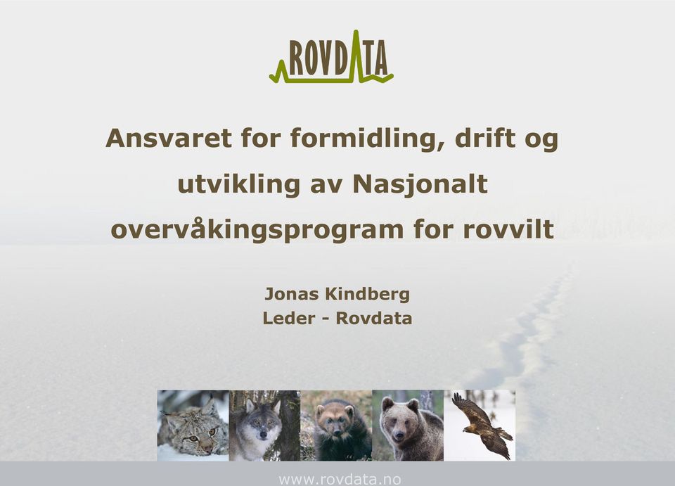 Nasjonalt overvåkingsprogram