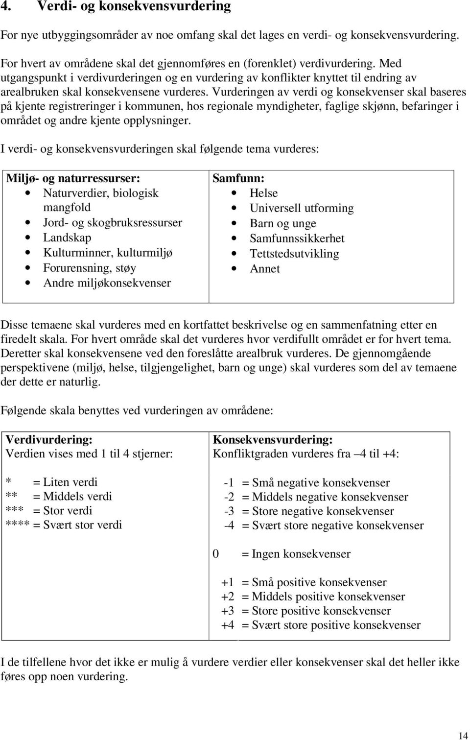 Vurderingen av verdi og konsekvenser skal baseres på kjente registreringer i kommunen, hos regionale myndigheter, faglige skjønn, befaringer i området og andre kjente opplysninger.