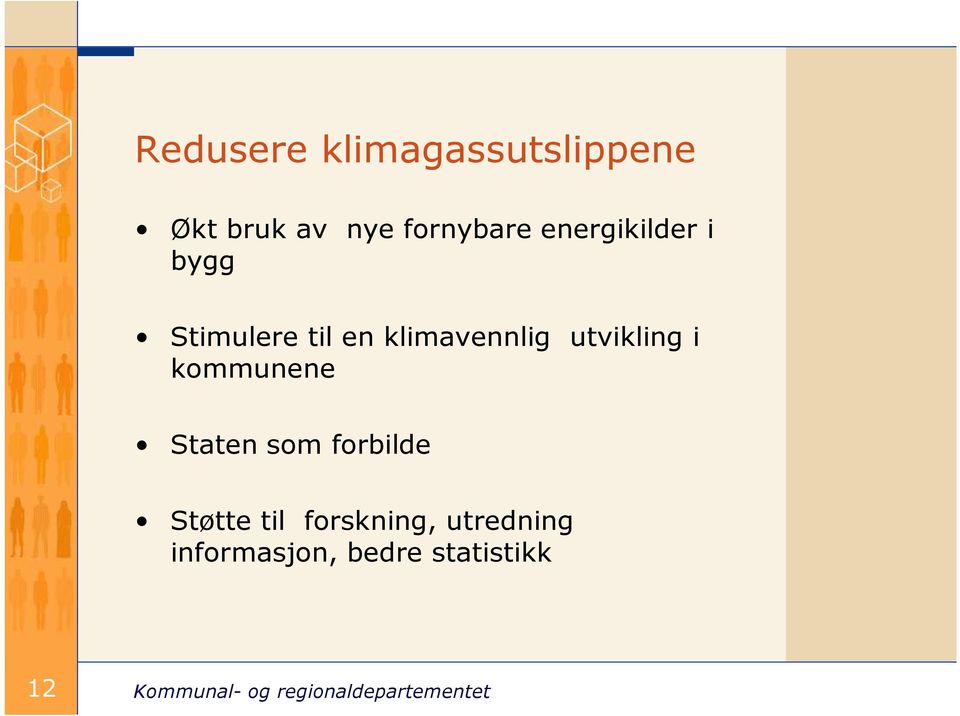 klimavennlig utvikling i kommunene Staten som