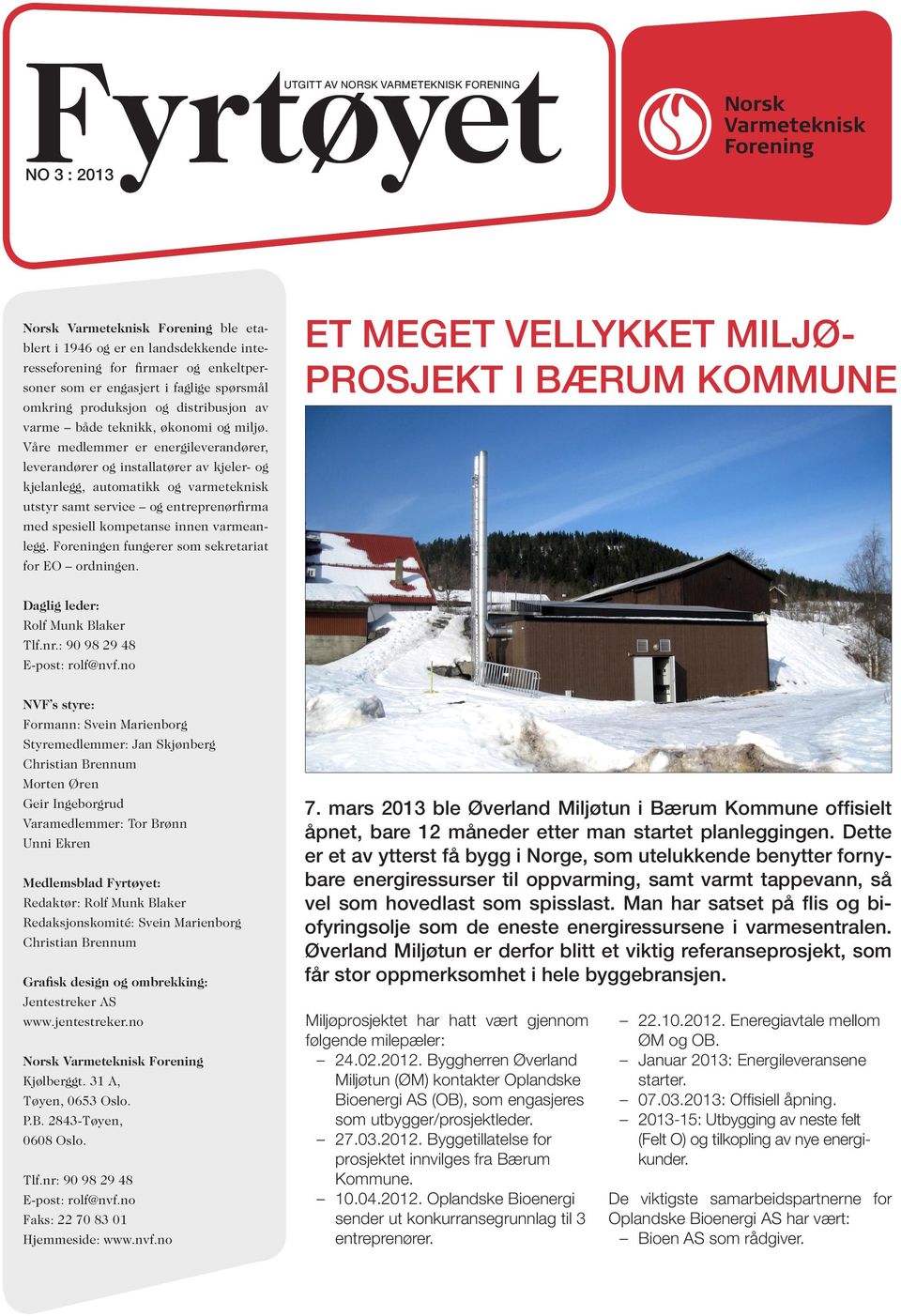 ET MEGET VELLYKKET MILJØ- PROSJEKT I BÆRUM KOMMUNE - PDF Free Download