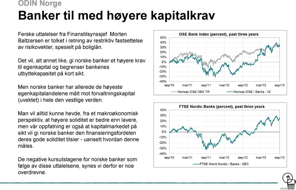 Men norske banker har allerede de høyeste egenkapitalandelene målt mot forvaltningskapital (uvektet) i hele den vestlige verden.