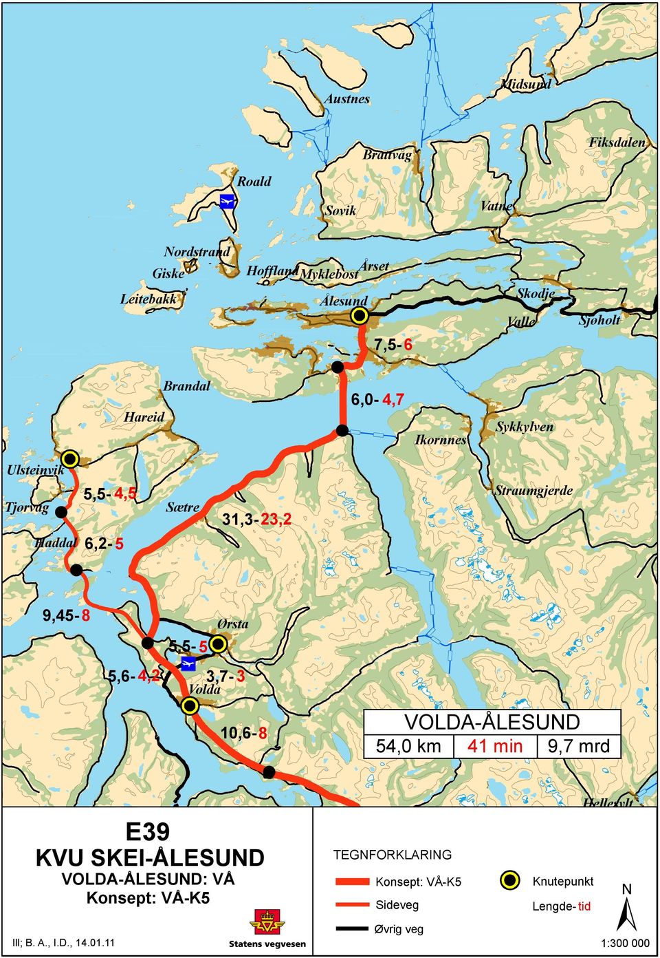 km 41 min 9,7 mrd : VÅ Konsept: