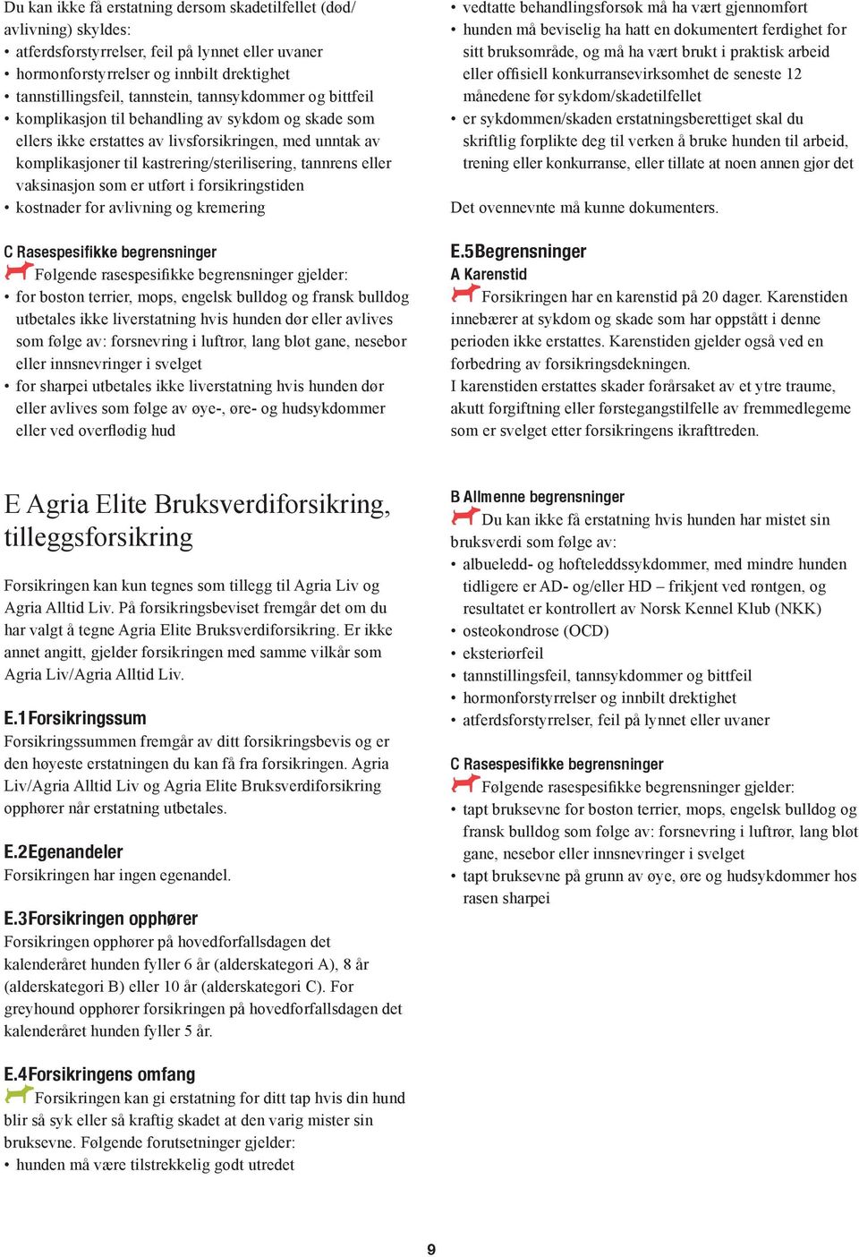 Vilkår Agria Hund Gjelder fra - PDF Free Download