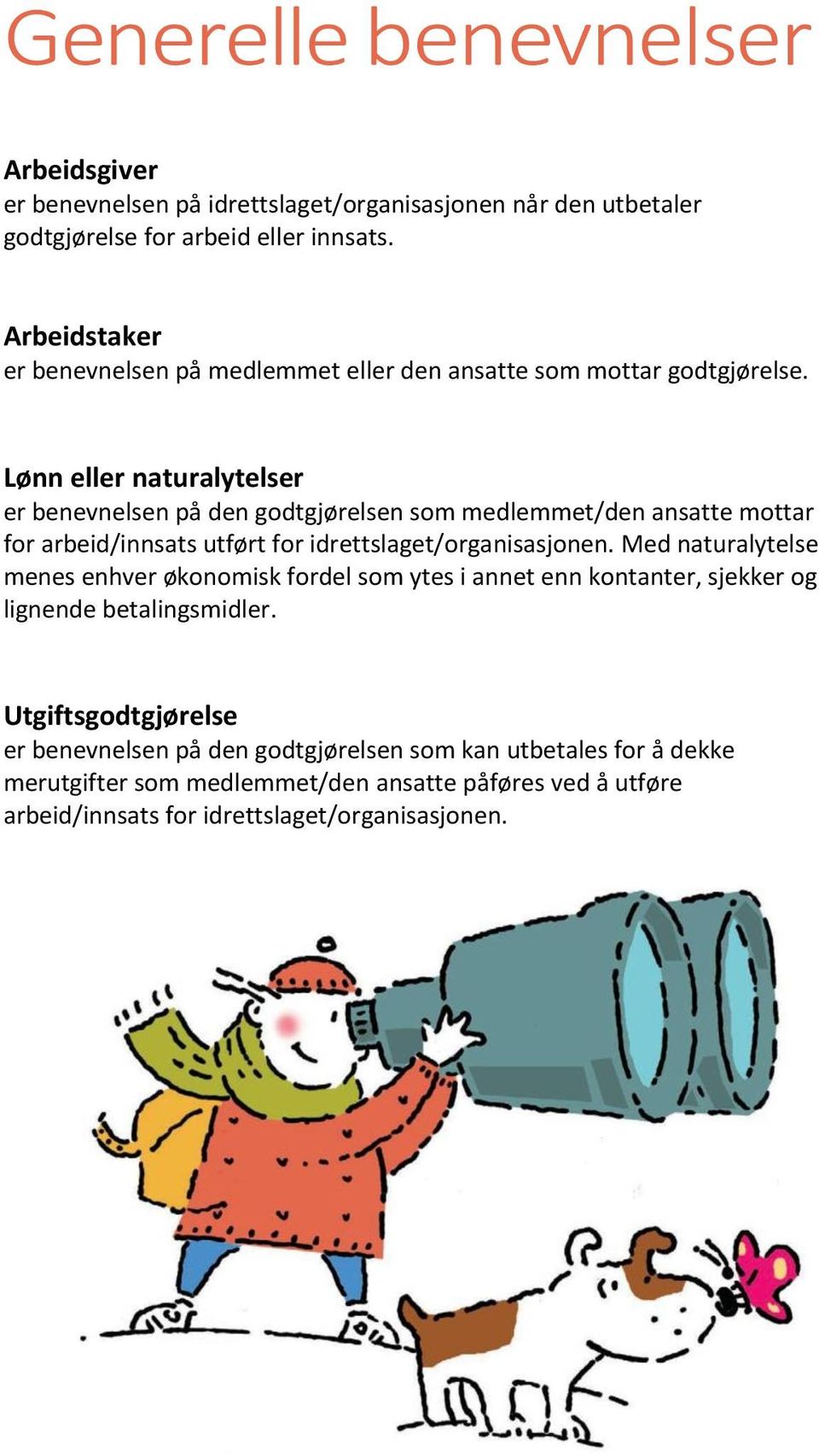 Lønn eller naturalytelser er benevnelsen på den godtgjørelsen som medlemmet/den ansatte mottar for arbeid/innsats utført for idrettslaget/organisasjonen.