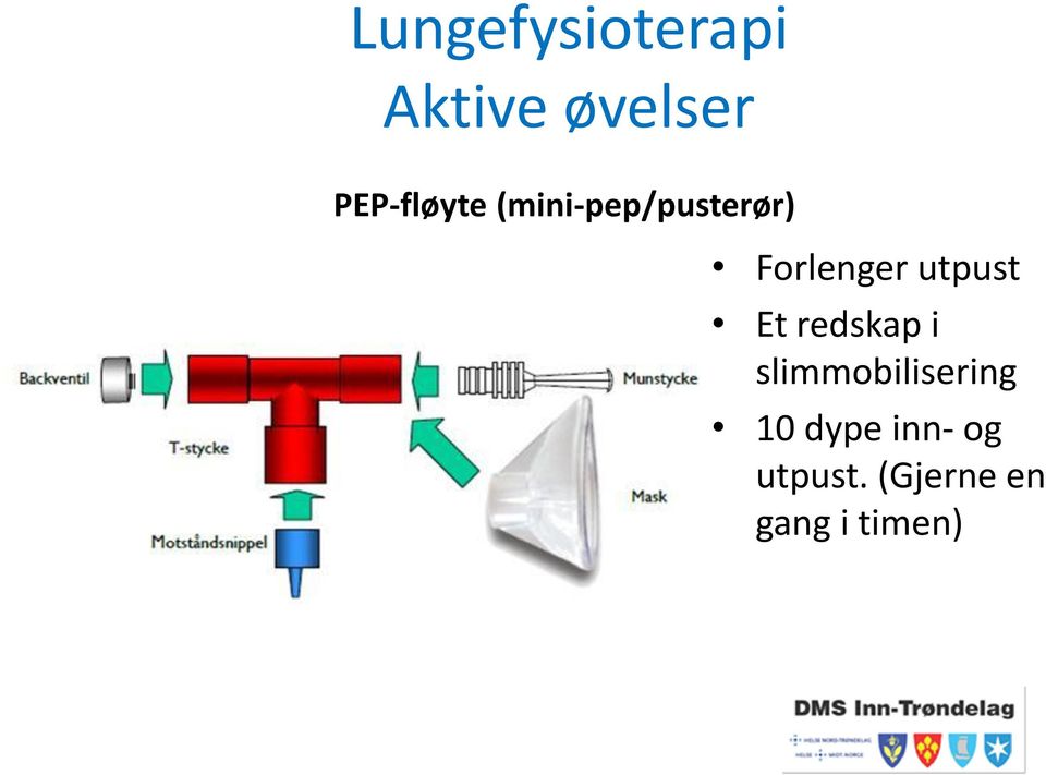 Forlenger utpust Et redskap i