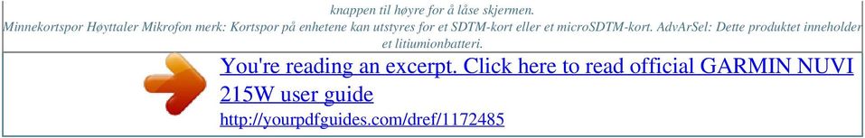 enhetene kan utstyres for et SDTM-kort eller et