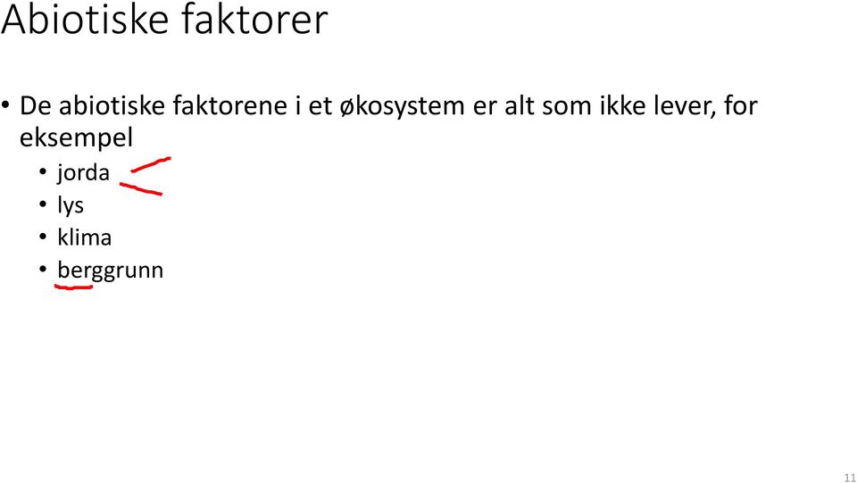 økosystem er alt som ikke