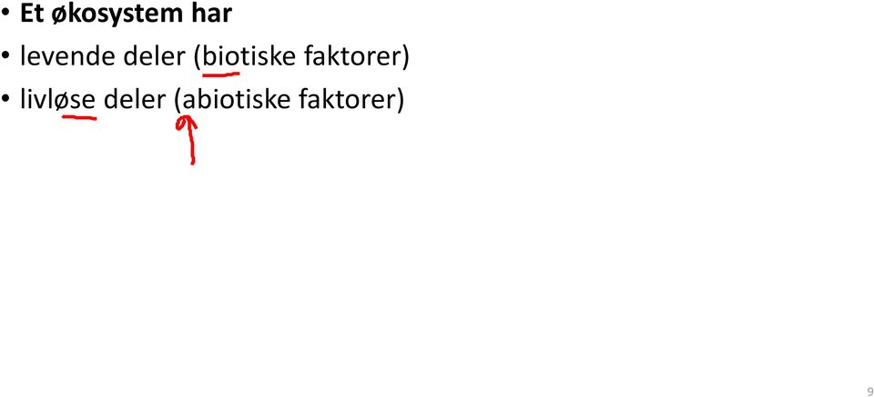 (biotiske faktorer)