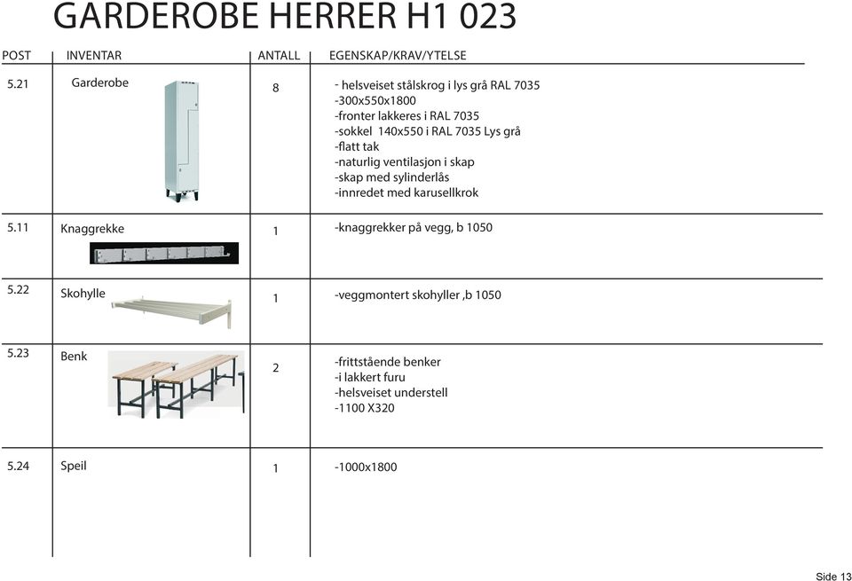 De kan lengden med skjøtefag. 5. ble garderobe-benker lide garderobebenker som mbinasjoner med knaggrekker. e er laget i tre og stålrør som rt.