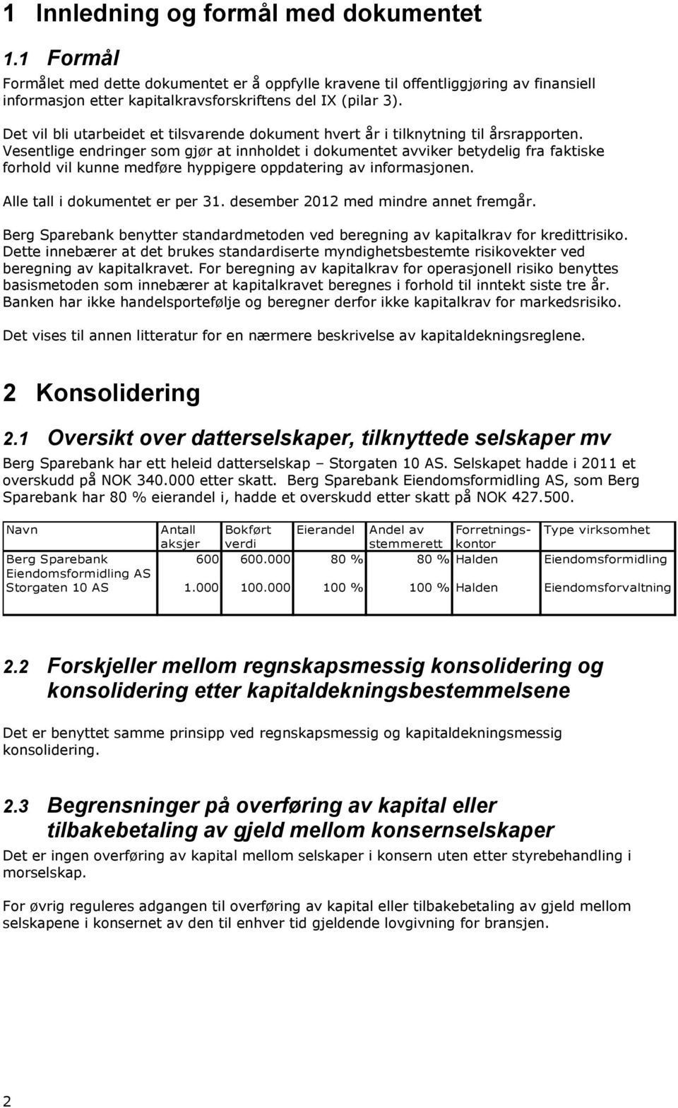 Vesentlige endringer som gjør at innholdet i dokumentet avviker betydelig fra faktiske forhold vil kunne medføre hyppigere oppdatering av informasjonen. Alle tall i dokumentet er per 31.