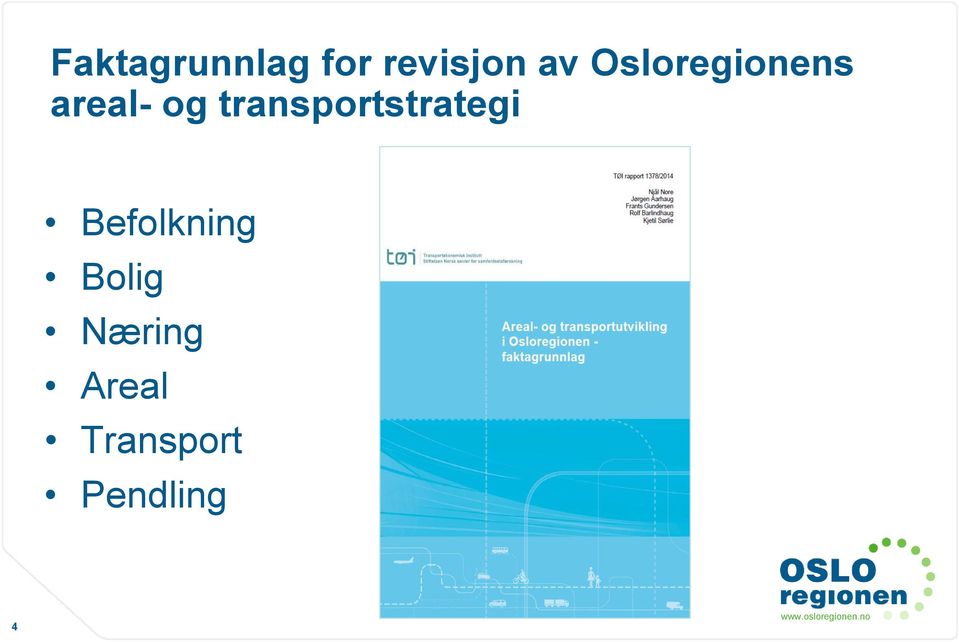 transportstrategi Befolkning