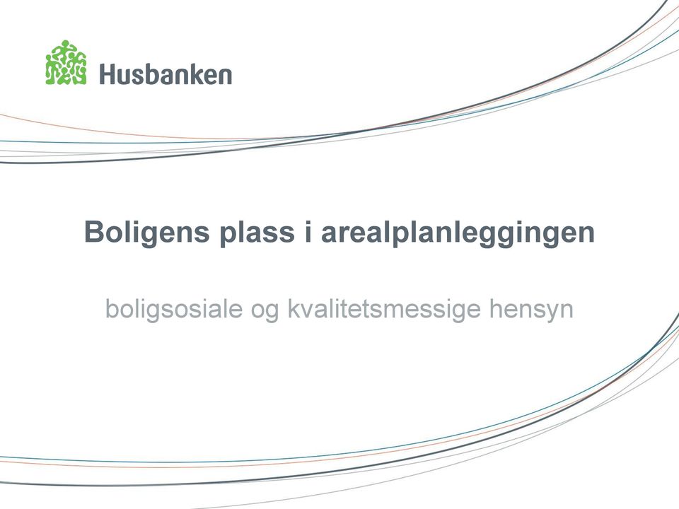 boligsosiale og