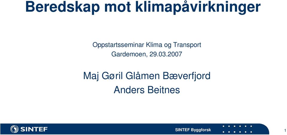 Transport Gardemoen, 29.03.