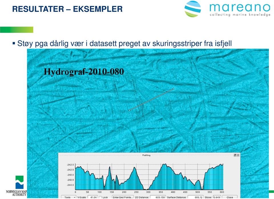 datasett preget av