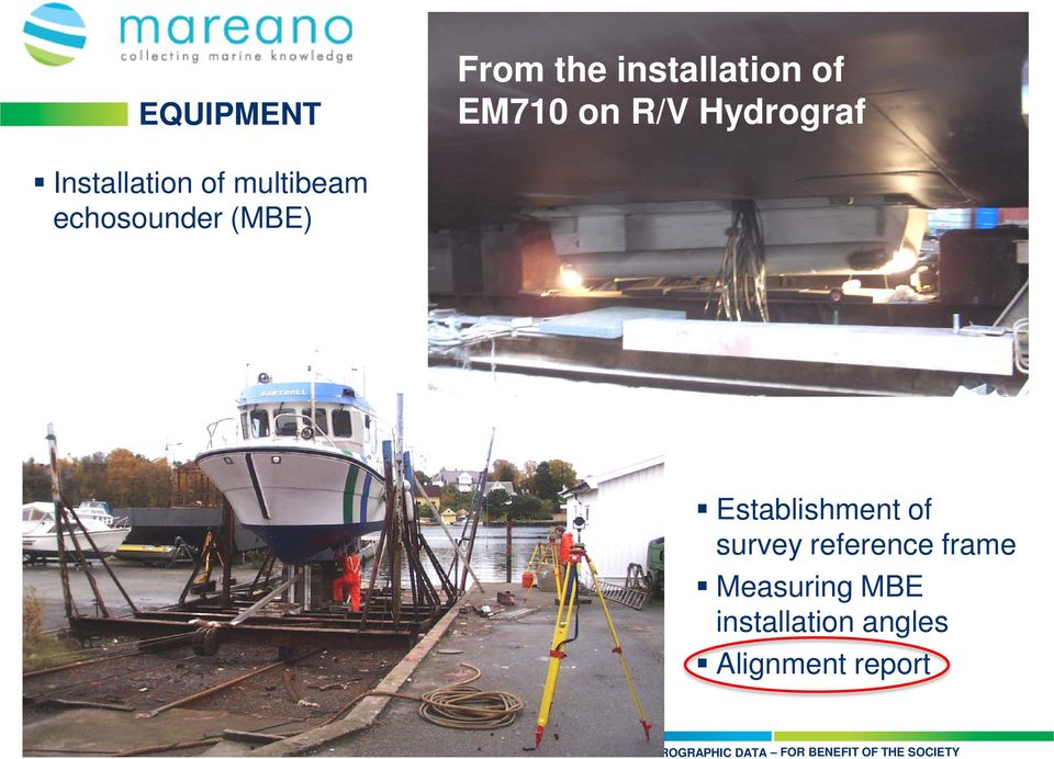 (MBE) Establishment of survey reference frame