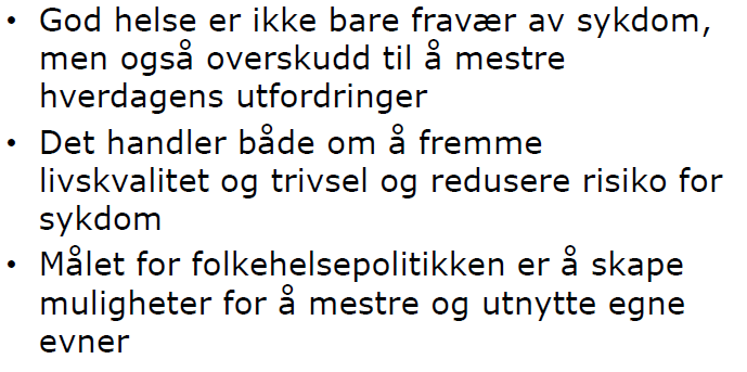 Folkehelsearbeid: