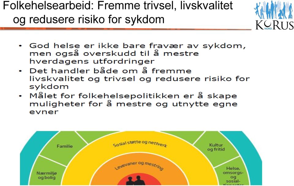 livskvalitet og