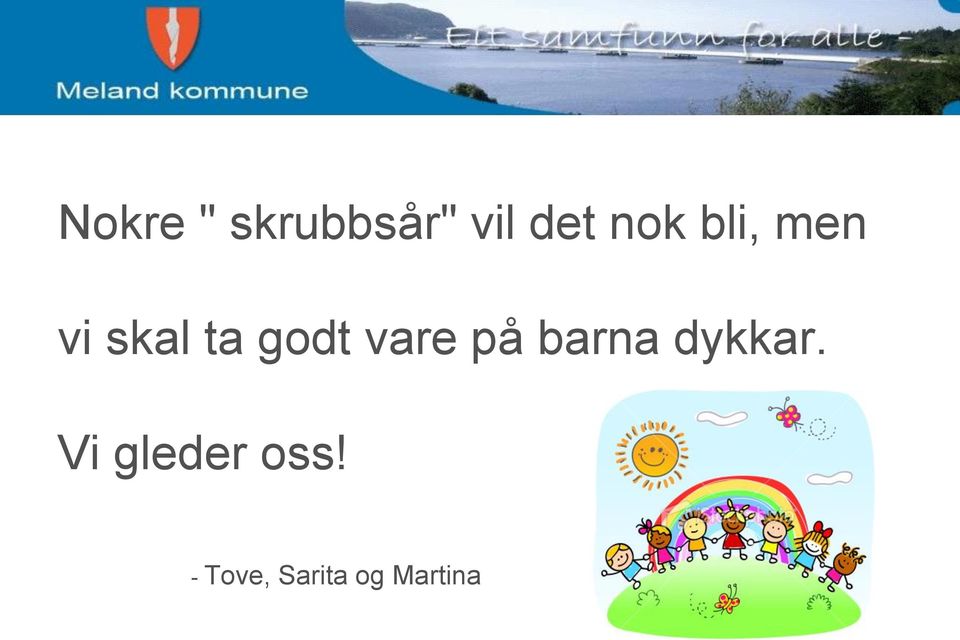 vare på barna dykkar.