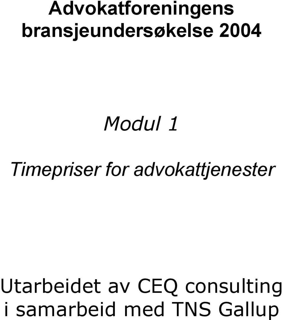 Timepriser for advokattjenester