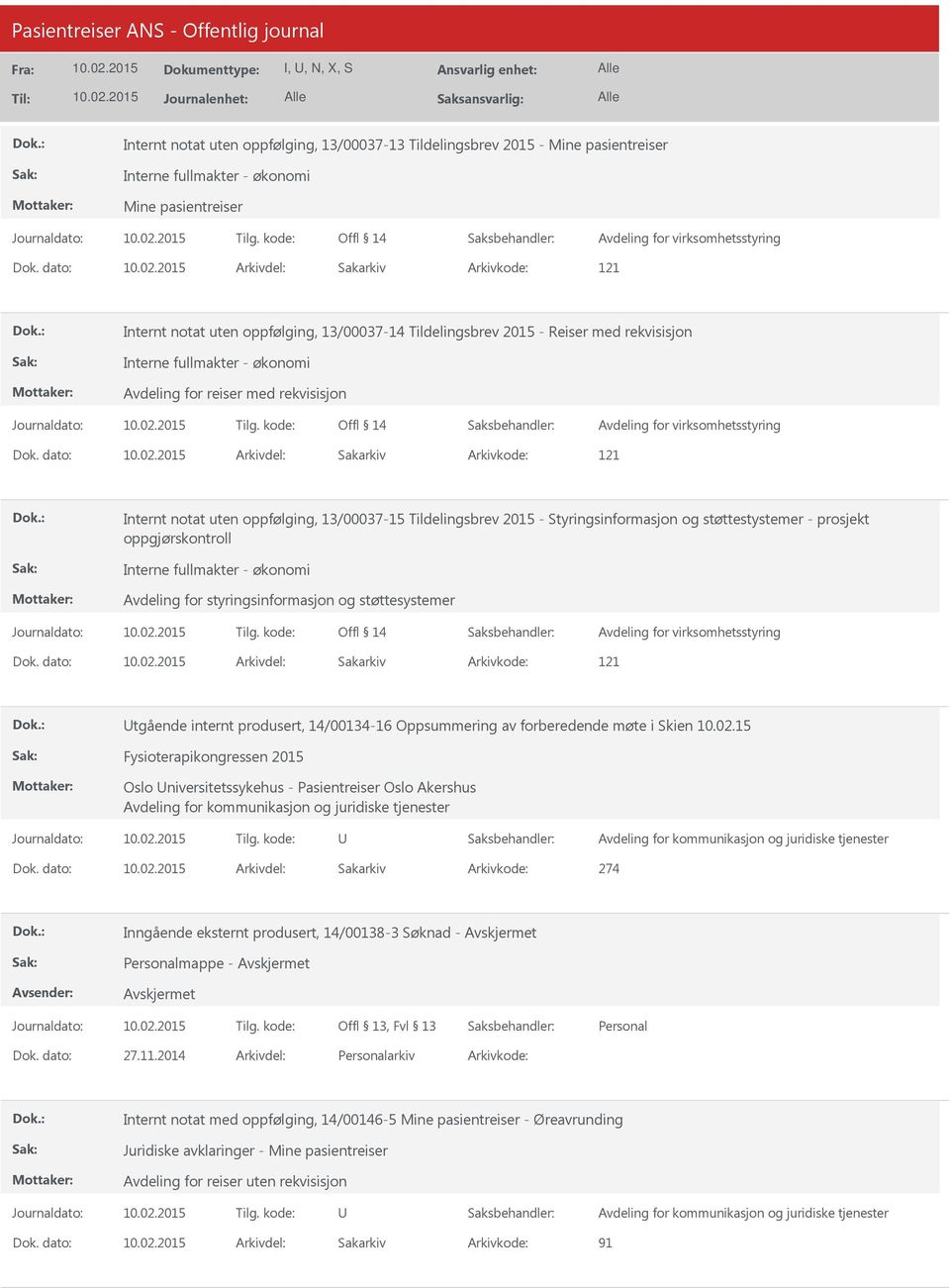 produsert, 14/00134-16 Oppsummering av forberedende møte i Skien 10.02.