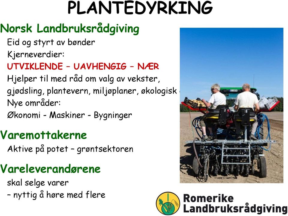 plantevern, miljøplaner, økologisk d.