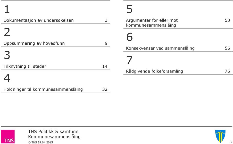 kommunesammenslåing Argumenter for eller mot