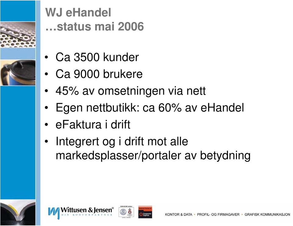 nettbutikk: ca 60% av ehandel efaktura i drift