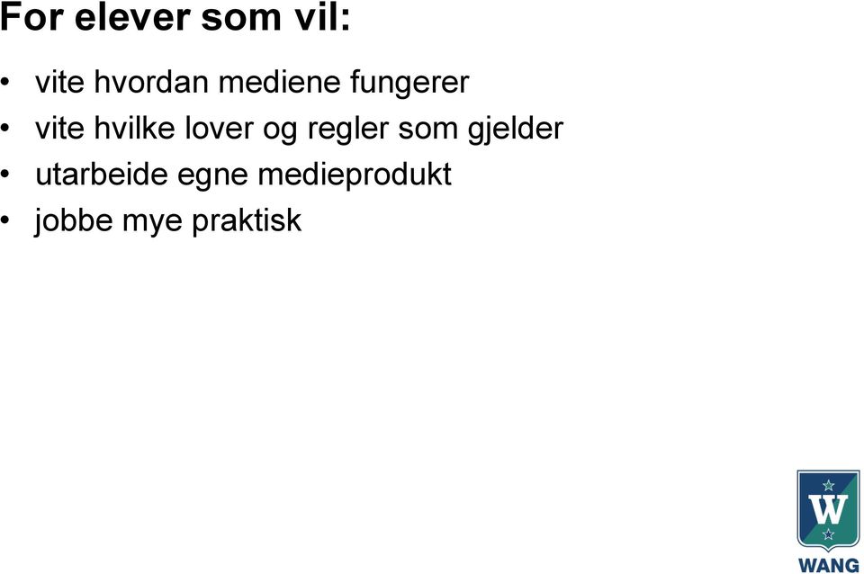 lover og regler som gjelder