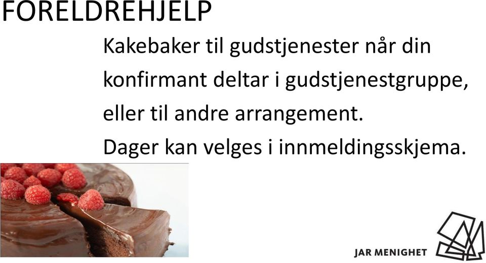 deltar i gudstjenestgruppe, eller til