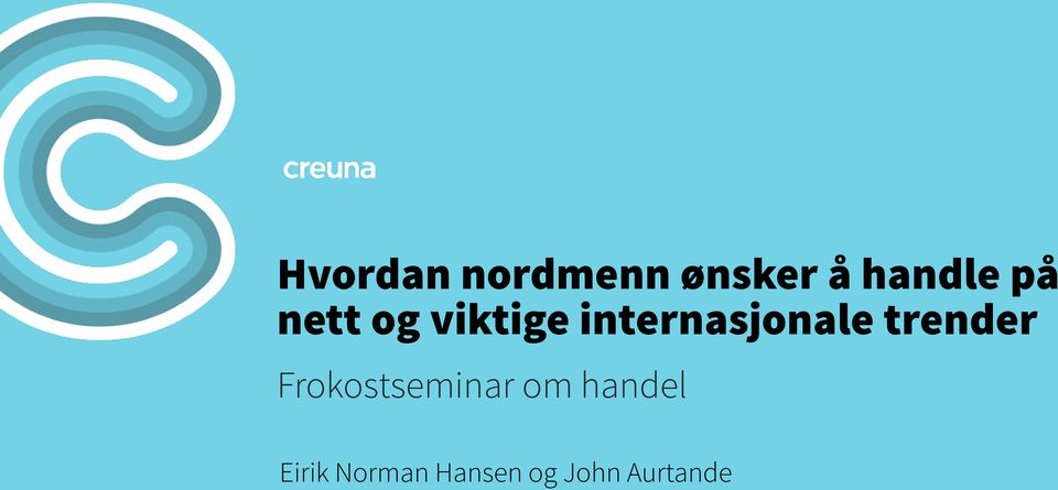 trender Frokostseminar om handel