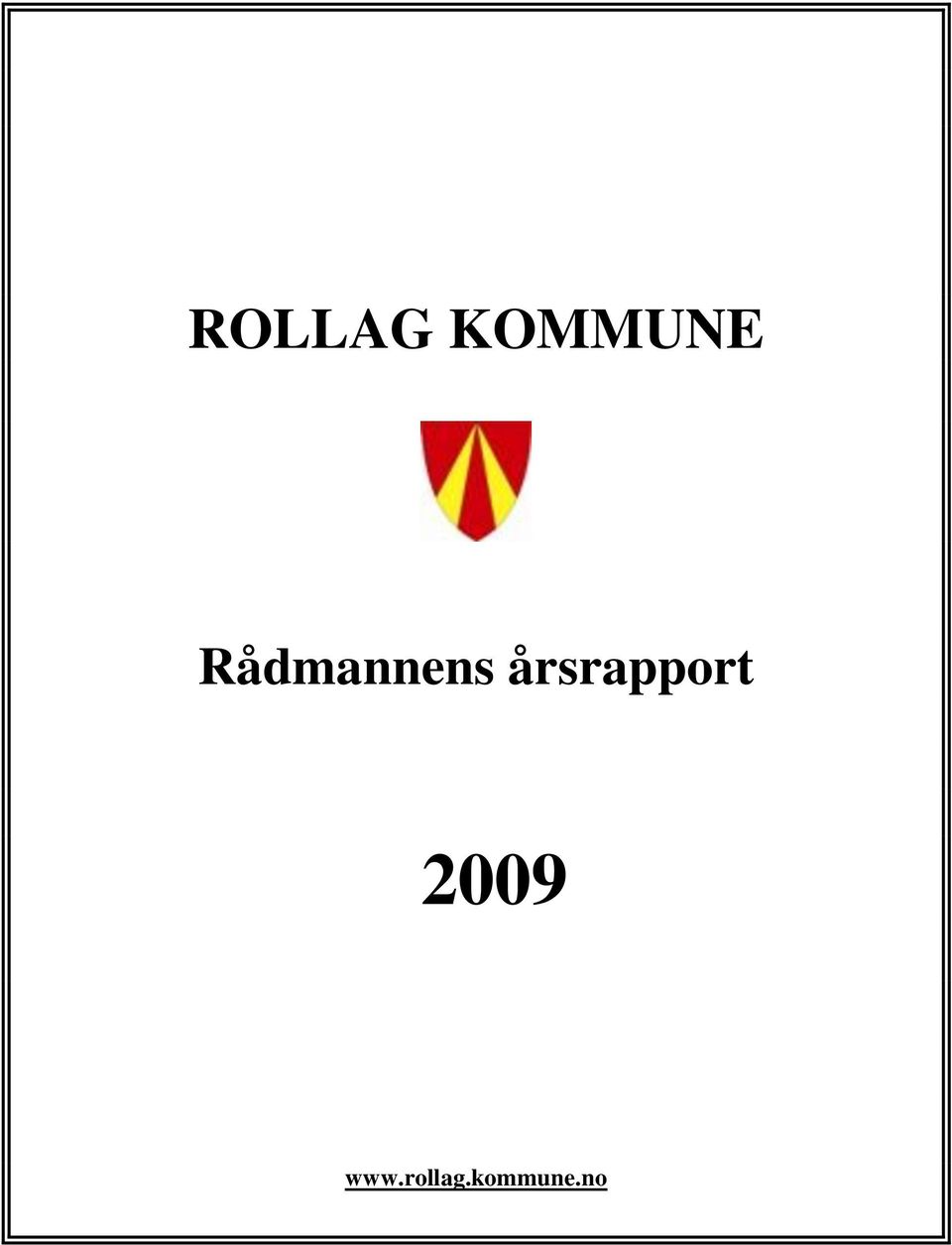 årsrapport 2009