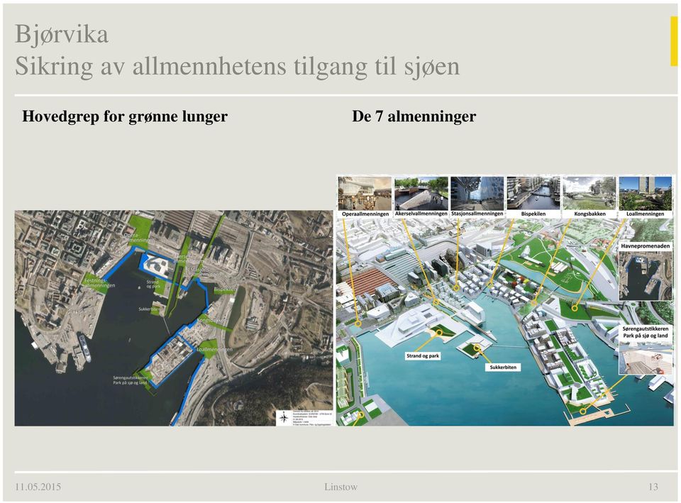 sjøen Hovedgrep for grønne