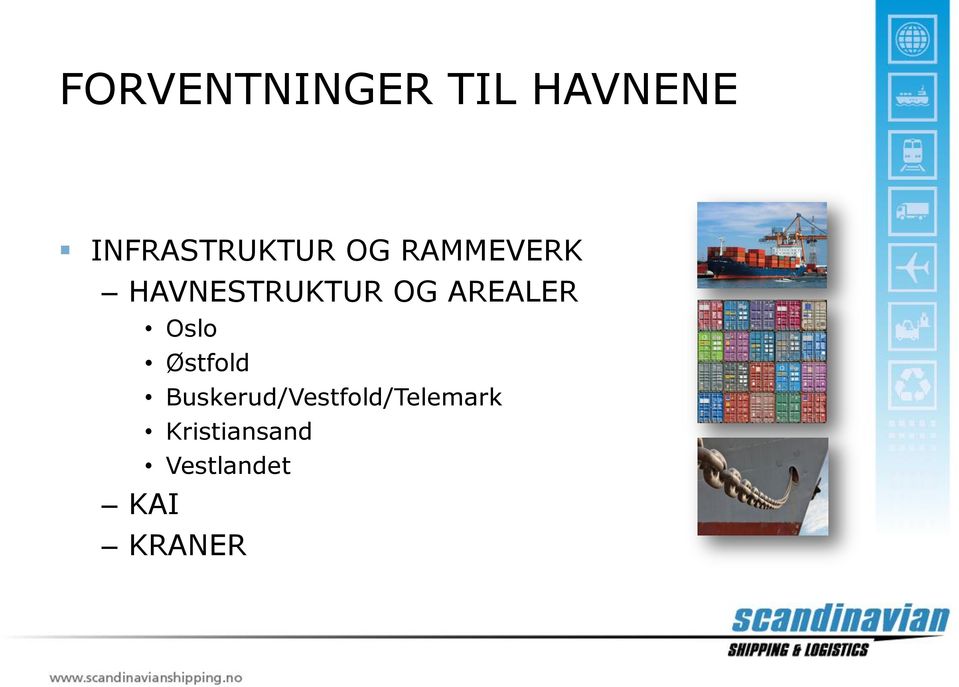 HAVNESTRUKTUR OG AREALER Oslo Østfold