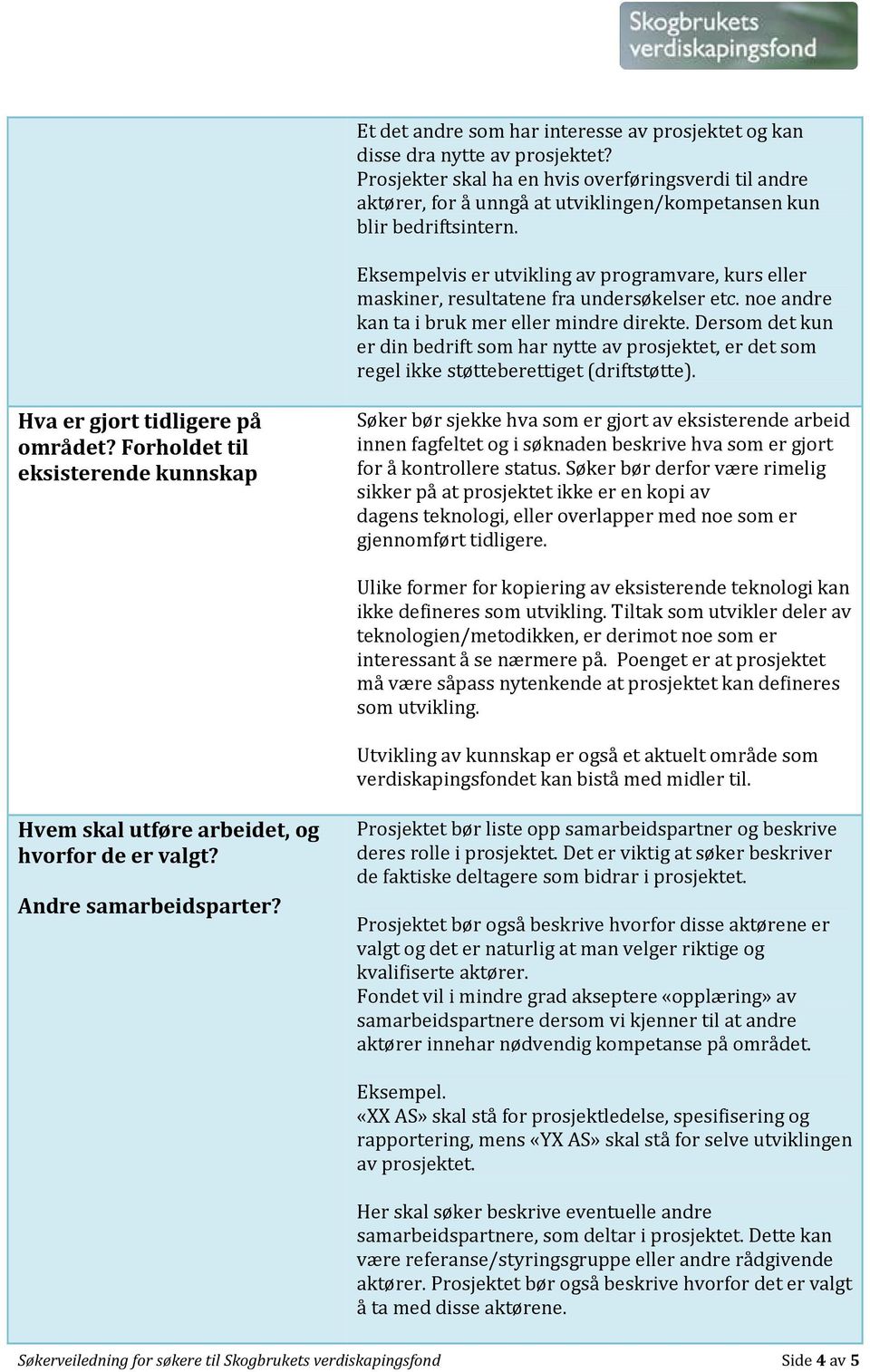 Eksempelvis er utvikling av programvare, kurs eller maskiner, resultatene fra undersøkelser etc. noe andre kan ta i bruk mer eller mindre direkte.