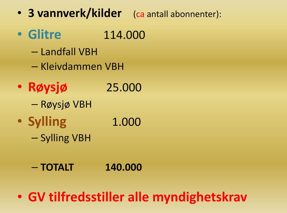 000 Landfall VBH Kleivdammen VBH Røysjø 25.