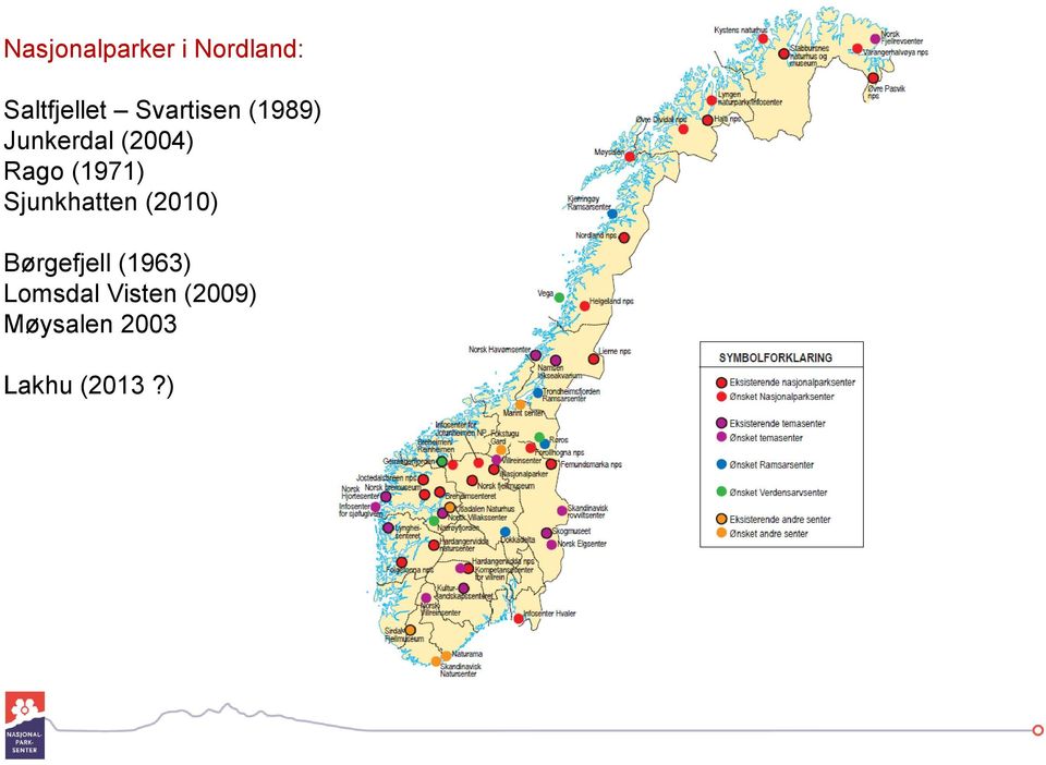 (1971) Sjunkhatten (2010) Børgefjell