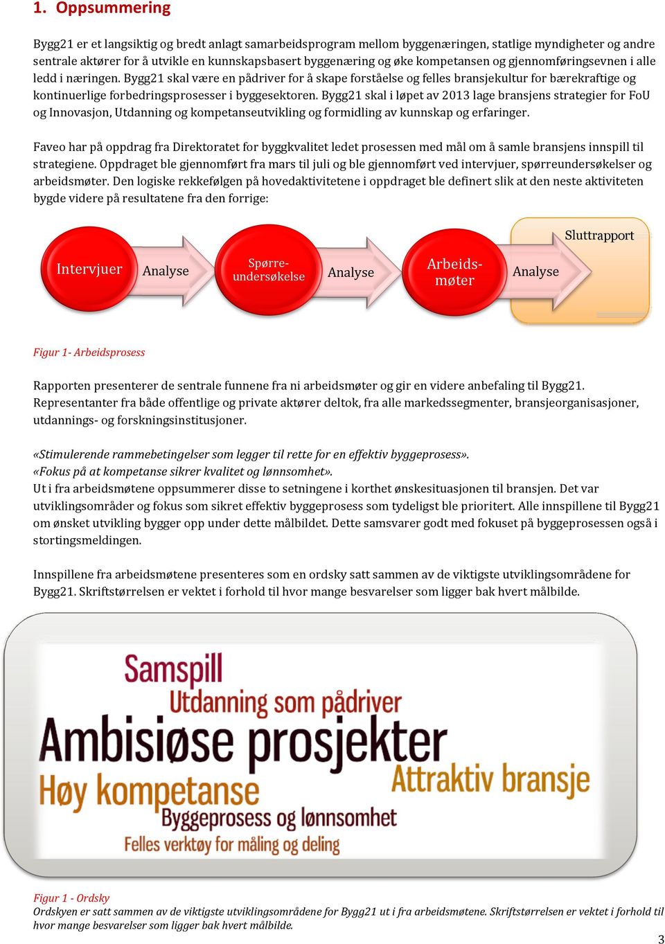 Bygg21 skal være en pådriver for å skape forståelse og felles bransjekultur for bærekraftige og kontinuerlige forbedringsprosesser i byggesektoren.