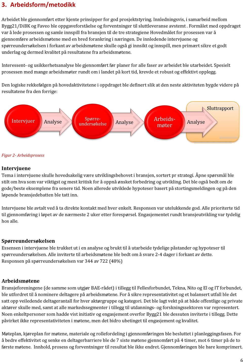 Formålet med oppdraget var å lede prosessen og samle innspill fra bransjen til de tre strategiene Hovedmålet for prosessen var å gjennomføre arbeidsmøtene med en bred forankring i næringen.