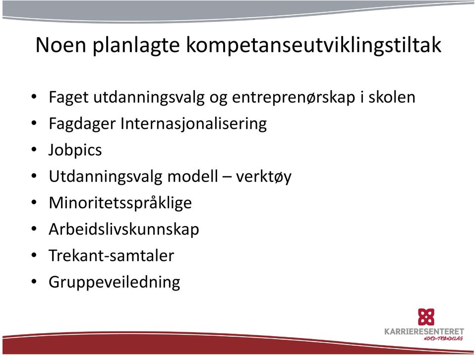 Utdanningsvalg modell verktøy Minoritetsspråklige