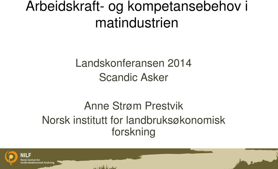 Scandic Asker Anne Strøm Prestvik