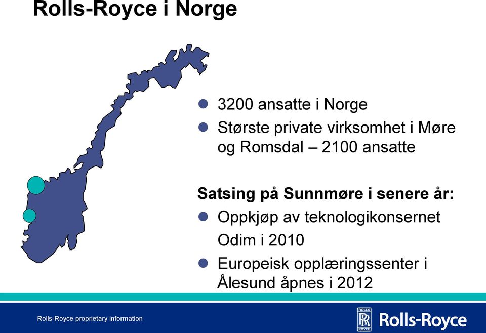 Satsing på Sunnmøre i senere år: Oppkjøp av