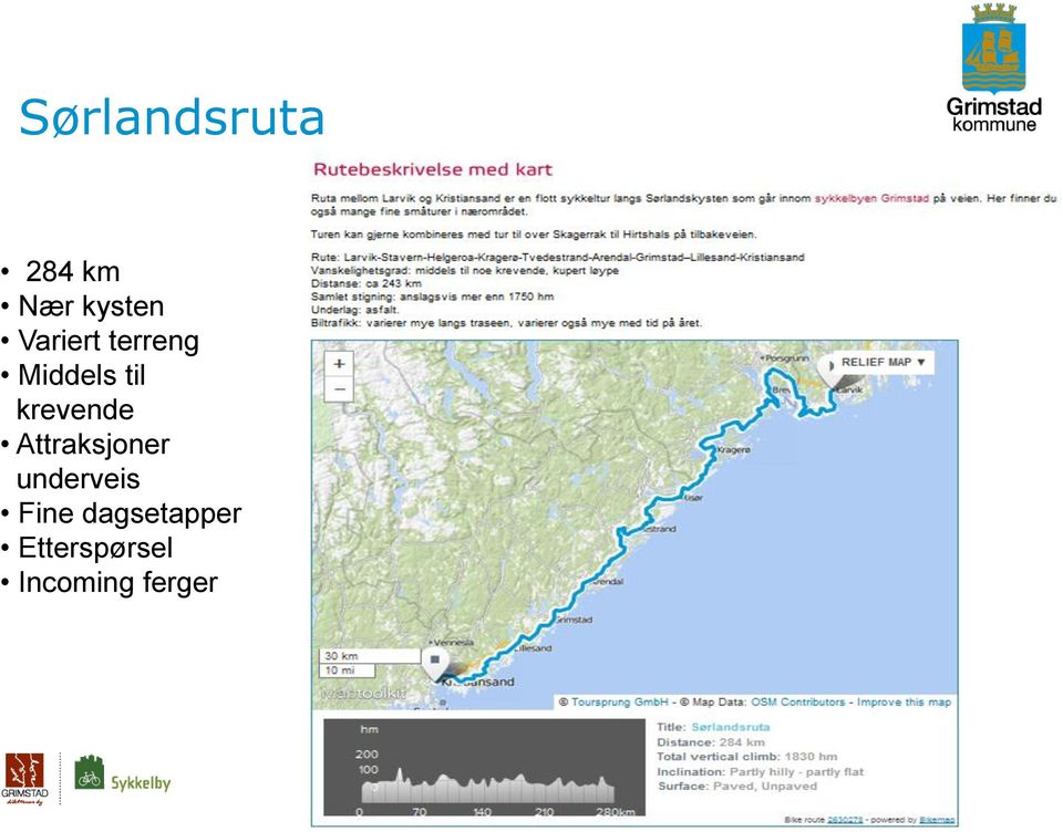 krevende Attraksjoner underveis