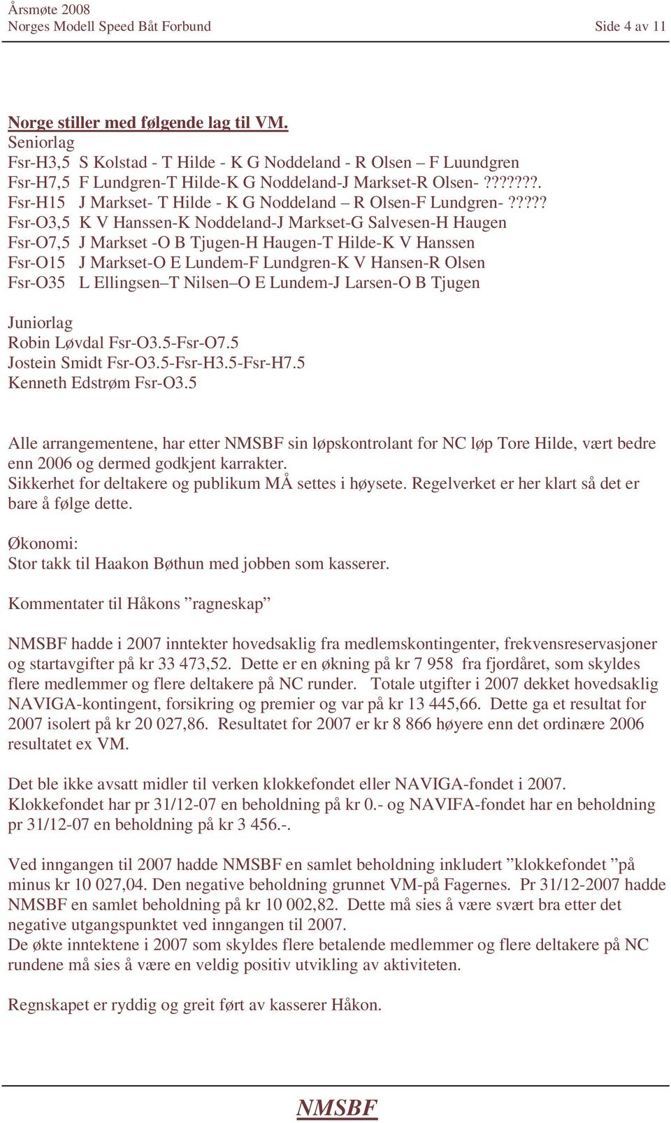 ??????. Fsr-H15 J Markset- T Hilde - K G Noddeland R Olsen-F Lundgren-?