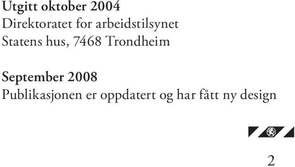 Trondheim September 2008