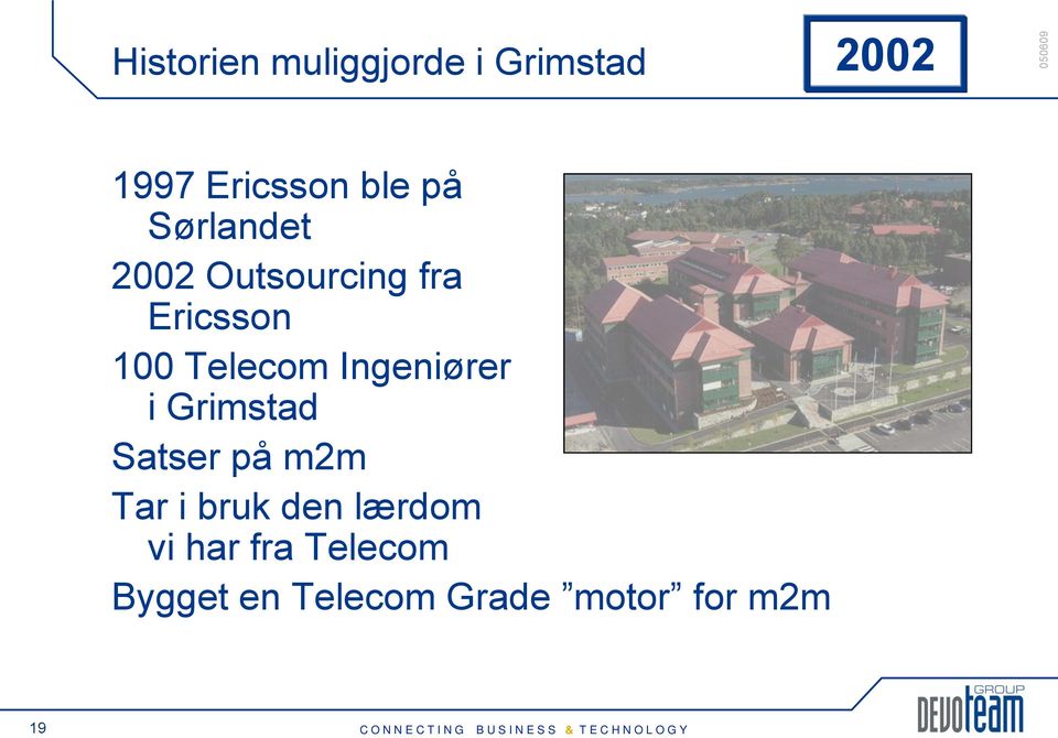 Ingeniører i Grimstad Satser på m2m Tar i bruk den