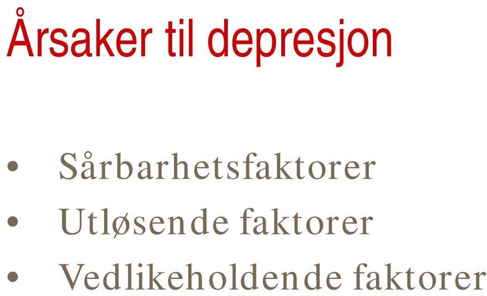 Sårbarhetsfaktorer