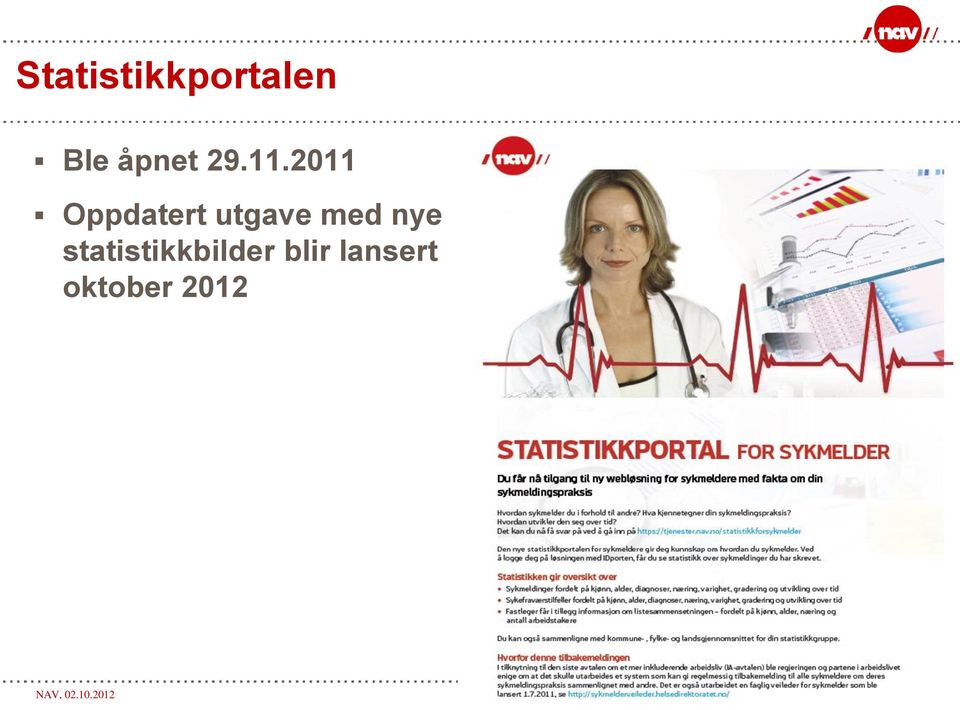 statistikkbilder blir lansert