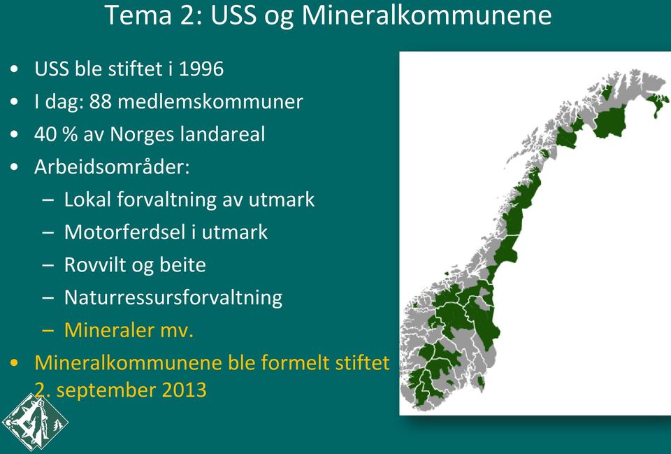 forvaltning av utmark Motorferdsel i utmark Rovvilt og beite