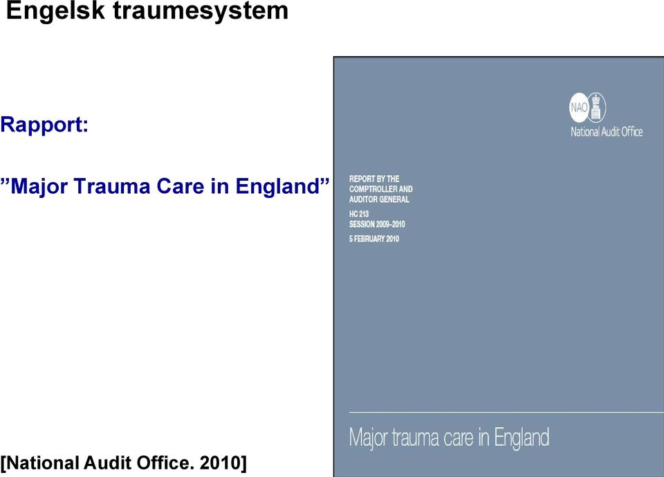 Care in England